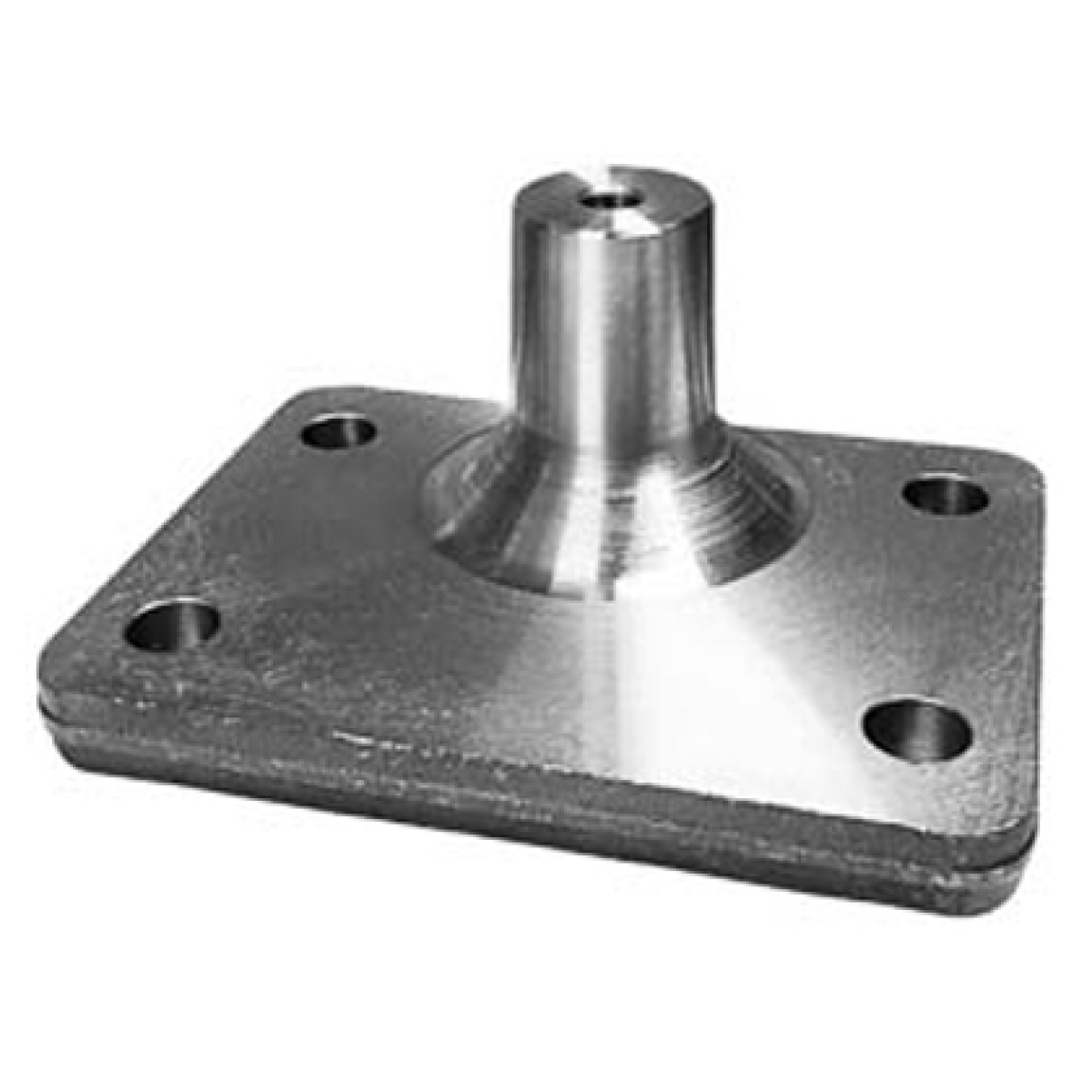 PINO CONICO FLANGE APLICACAO => BARRA DE REACAO INFORMACOES TECNICAS => ø FUROS