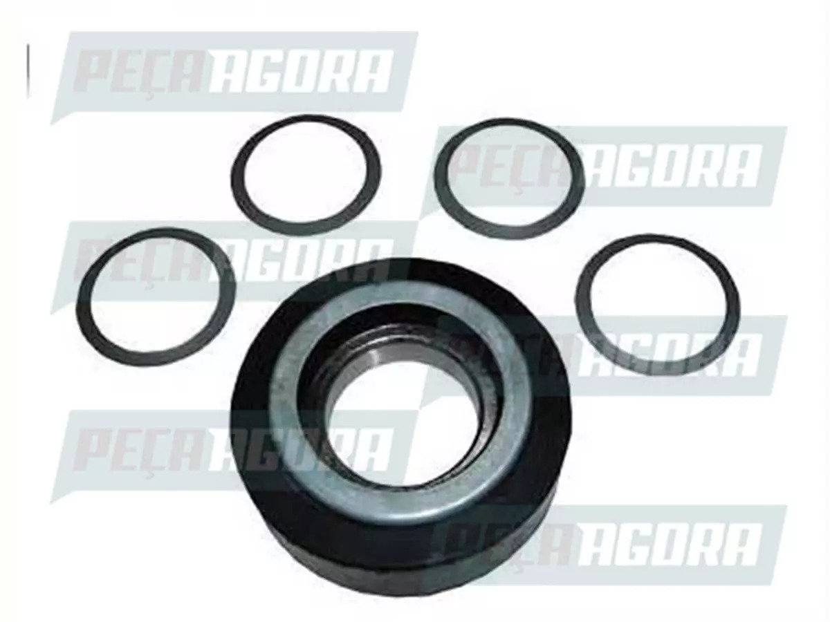 ROLAMENTO CARDAN COM BORRACHA 60 MM MB MERCEDES BENZ LS1924 1929 1930 1932  (363