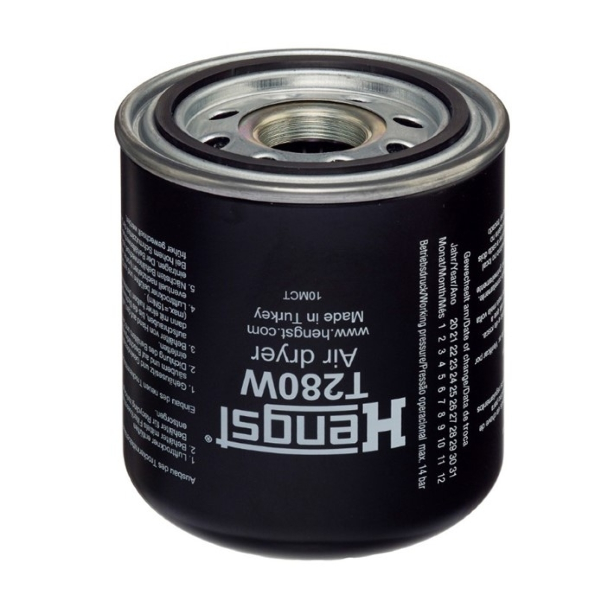 FILTRO SECADOR APU COALESCENTE PRETO VOLKSWAGEN VOLVO MAN MERCEDES BENZ (EQUIVAL