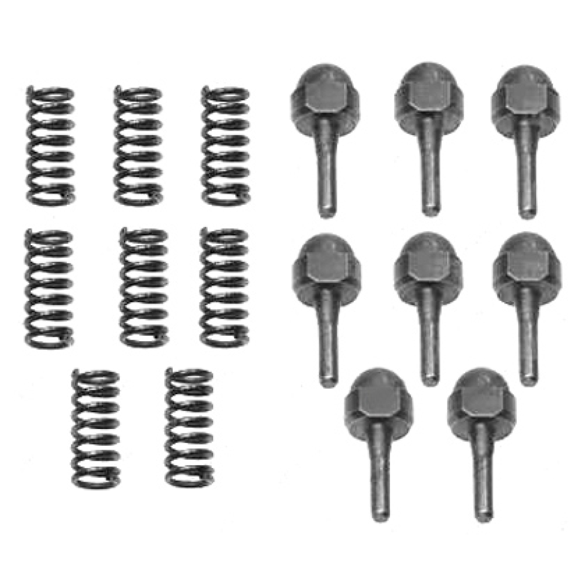 KIT PINOS E MOLAS COMPRESSAO SINCRONIZADOR VT 1708B/VT 2009B/ VT 2014 / VT 2014B