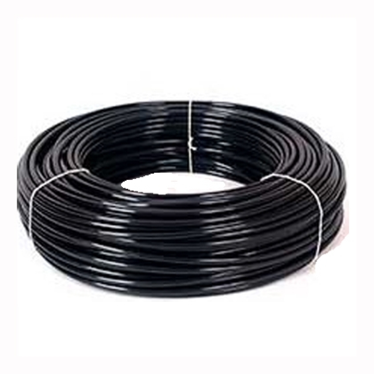 TUBO NYLON/TECALON 8MM PRETO (SEM TRAMA) PRETO INSTALACAO SISTEMA A AR CARRETAS 