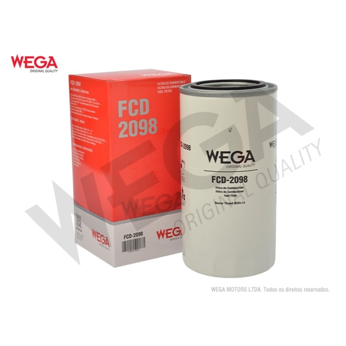 FILTRO SEPARADOR AGUA VW 8150E 17250E 23250E 13170E 15170E VOLVO VM260 VM310 (2R