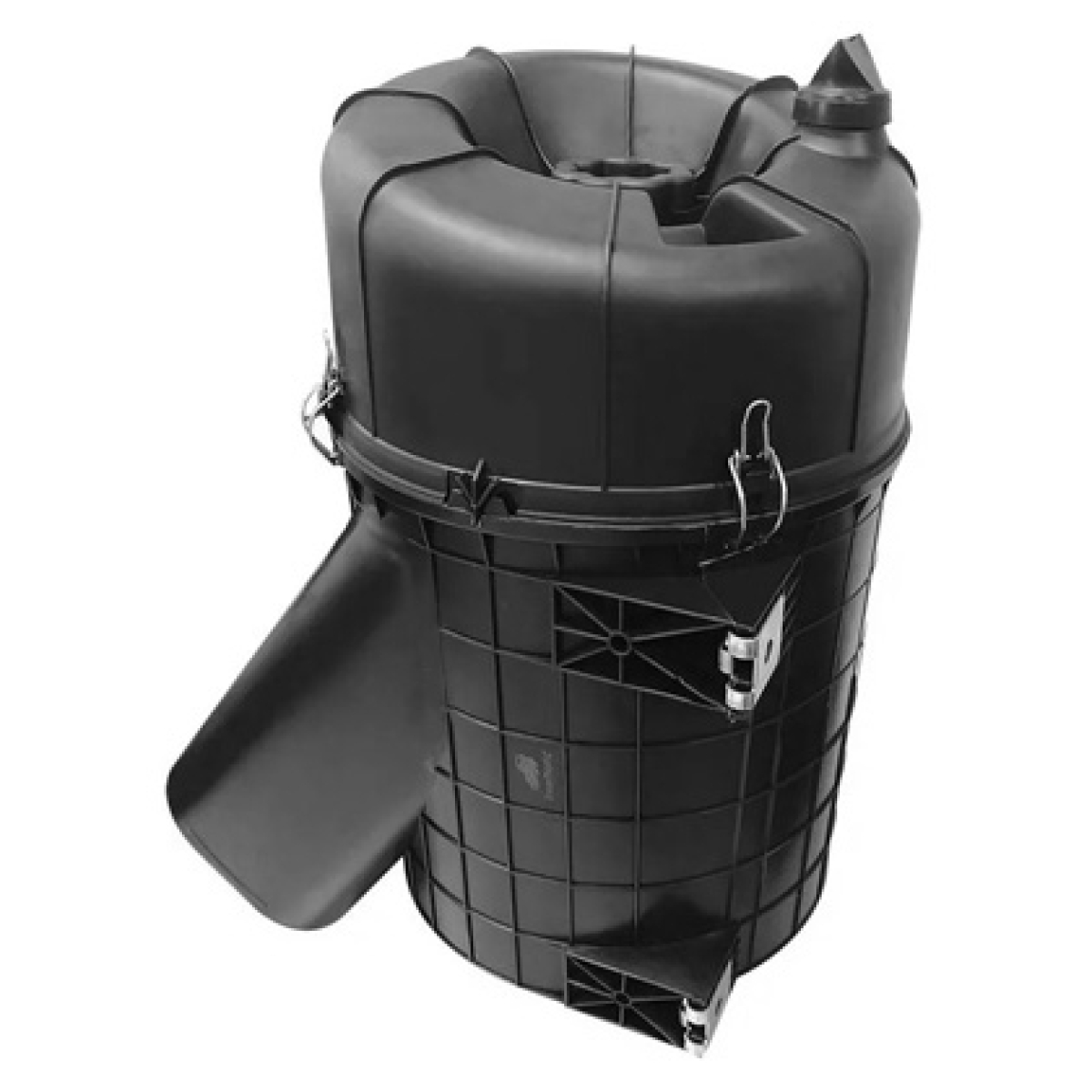 CONJUNTO FILTRO AR ( TAMPA ALTA ) SEM ELEMENTO PLASTICO SCANIA CAMINHAO SERIE 4 