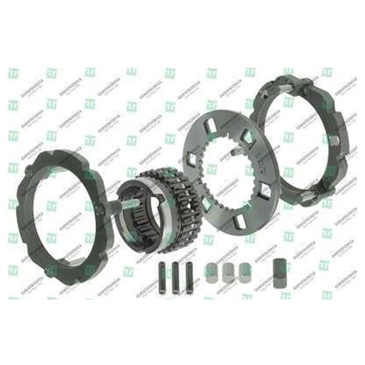 CONJUNTO SINCRONIZADOR 12AS 2530 TO, 16AS 2630 TO, 16AS 2631 TO (1328298002-3000