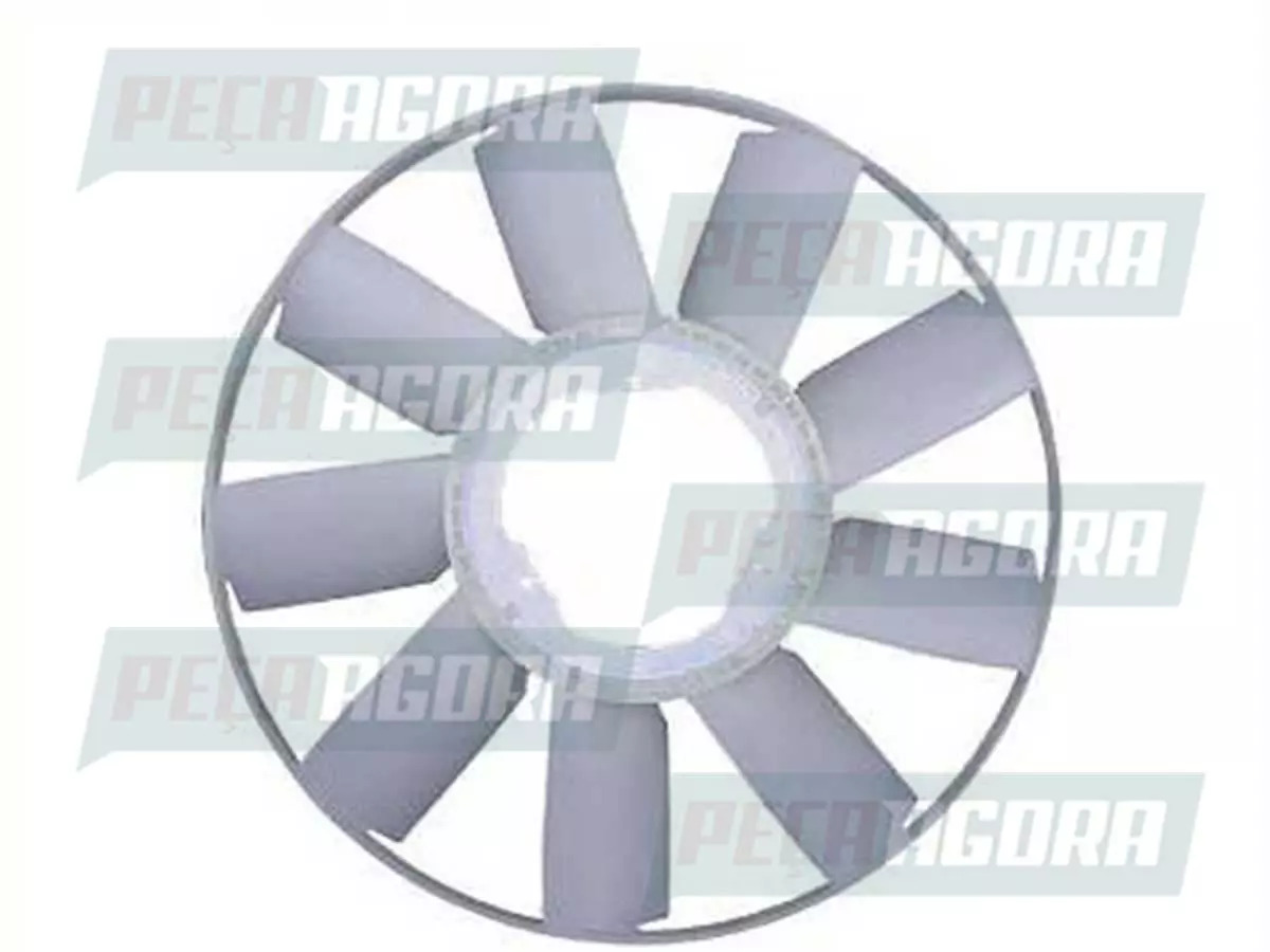 HELICE VENTILADOR 9 PAS PLASTISCO ELETRICA MB MERCEDES BENZ OM904LA 912C 915C 12