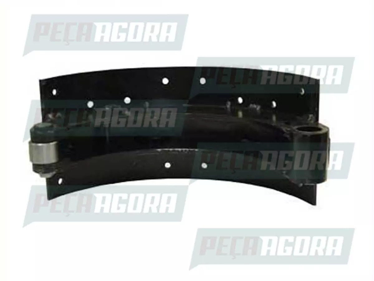SAPATA FREIO TRASEIRO FREIO OLEO COM ROLETE MB MERCEDES BENZ 1513 1516 1519C ROL