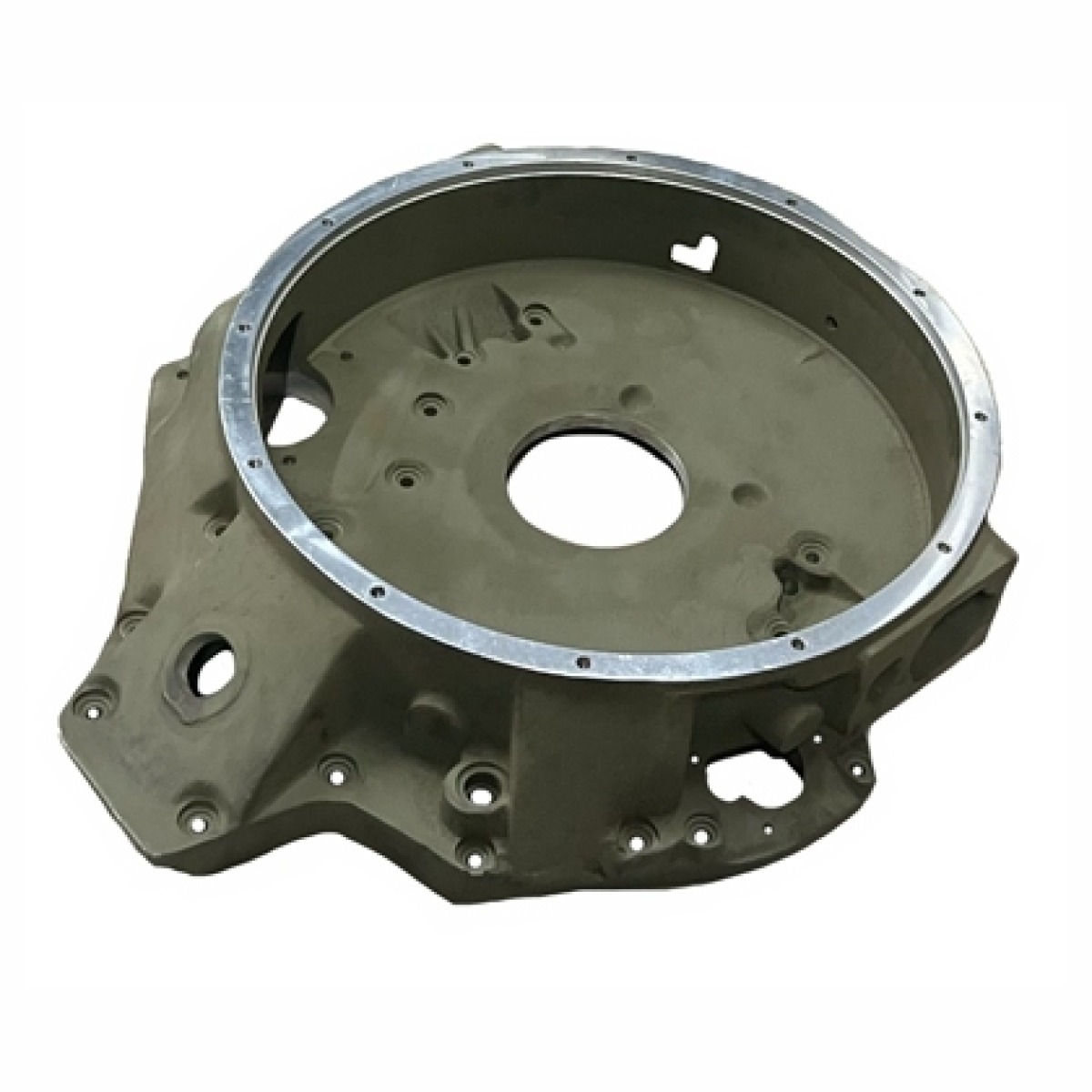 CARCACA VOLANTE MOTOR MB OM457 COM FURO INSPECAO MERCEDES CAMINHAO 1938 1630 163