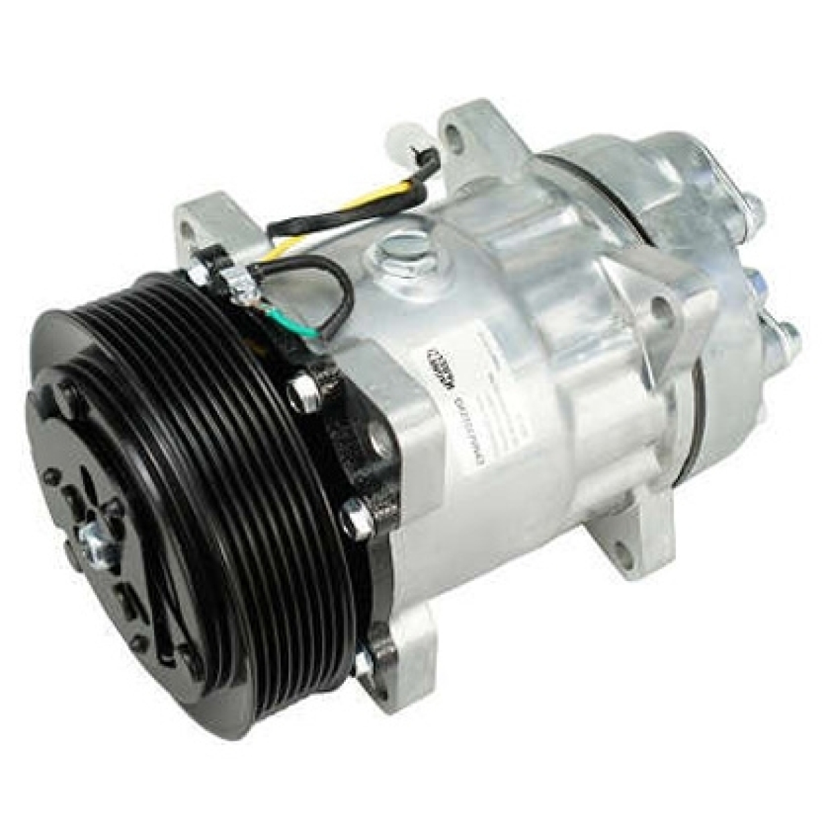 COMPRESSOR AR CONDICIONADO VOLVO FH 12 FH 13 SISTEMA SD7H15 132MM 24V POLY V8 (8