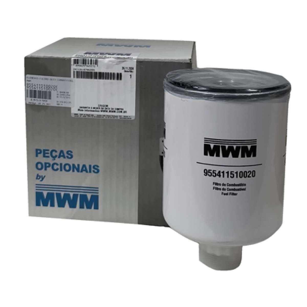 FILTRO COMBUSTIVEL SEP AGUA C/ DRENO FILTRO COMB SEP AGUA C/ DRENO (955411510020