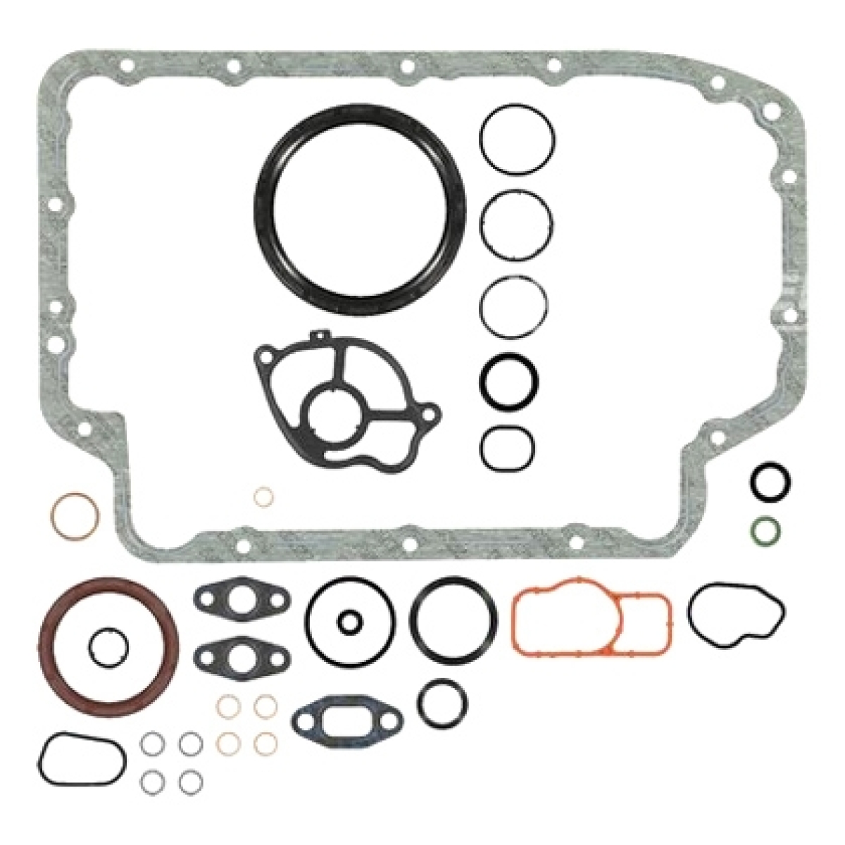 JOGO JUNTAS MOTOR INFERIOR E RETENTOR MERCEDES BENZ SPRINTER CHASSI 2.2 16V 2012