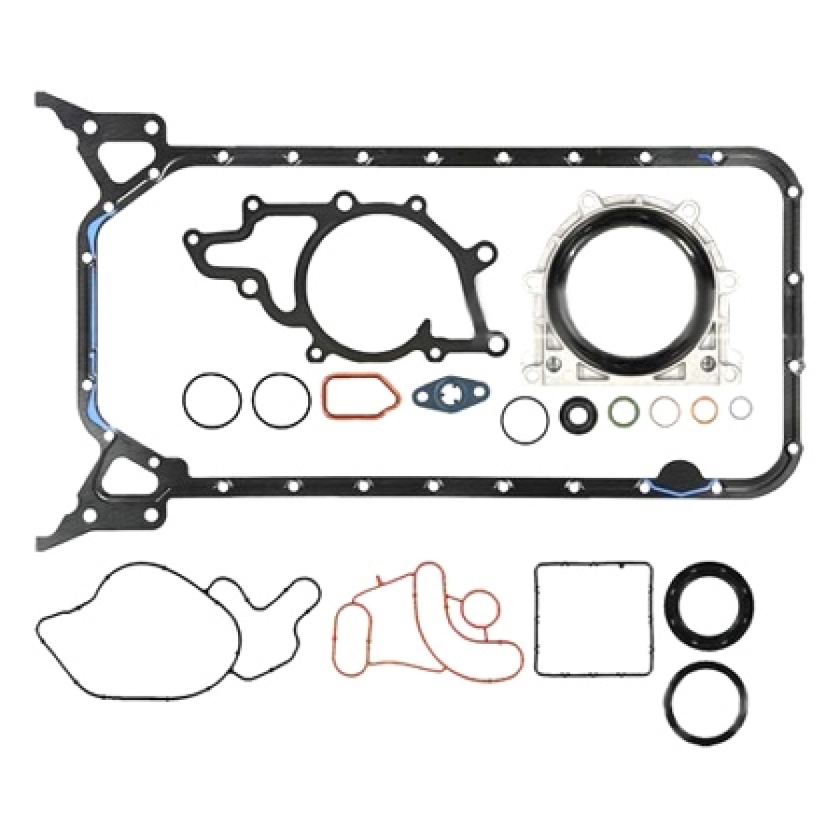 JOGO JUNTAS INFERIOR MOTOR E RETENTOR MERCEDES BENZ SPRINTER VAN 2.2 16V 2001-20