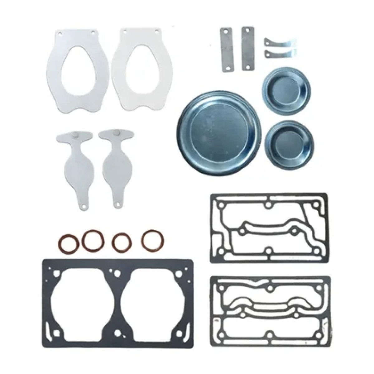 REPARO JUNTAS E VALVULAS COMPRESSOR AR CILINDRO DUPLO VW CONSTELLATION 25.460 CO