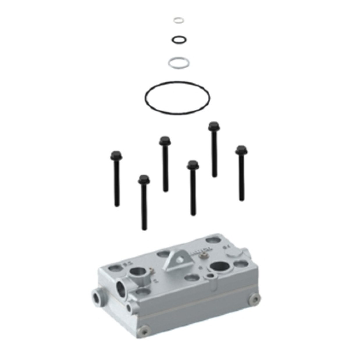 REPARO CABECOTE COMPRESSOR AR MERCEDES CAMINHAO ACTROS FREIO OM460 MERCEDES CAMI