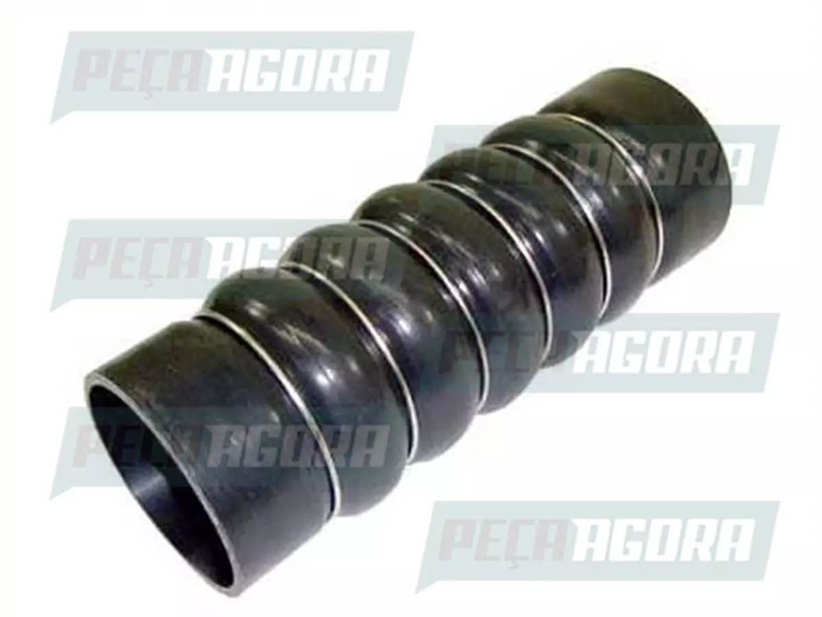 MANGUEIRA 80X85X245MM MB PRETA 6 ANEIS ACO OF1417 1418 TURBINADO MOTOR MERCEDES 