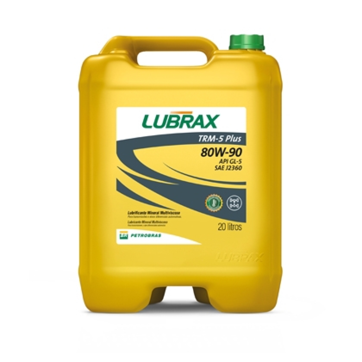 OLEO LUBRAX GL 5 80W90 - 20L ESPECIFICACOES: API GL-5 E MIL-L-2105D. APLICACOES: