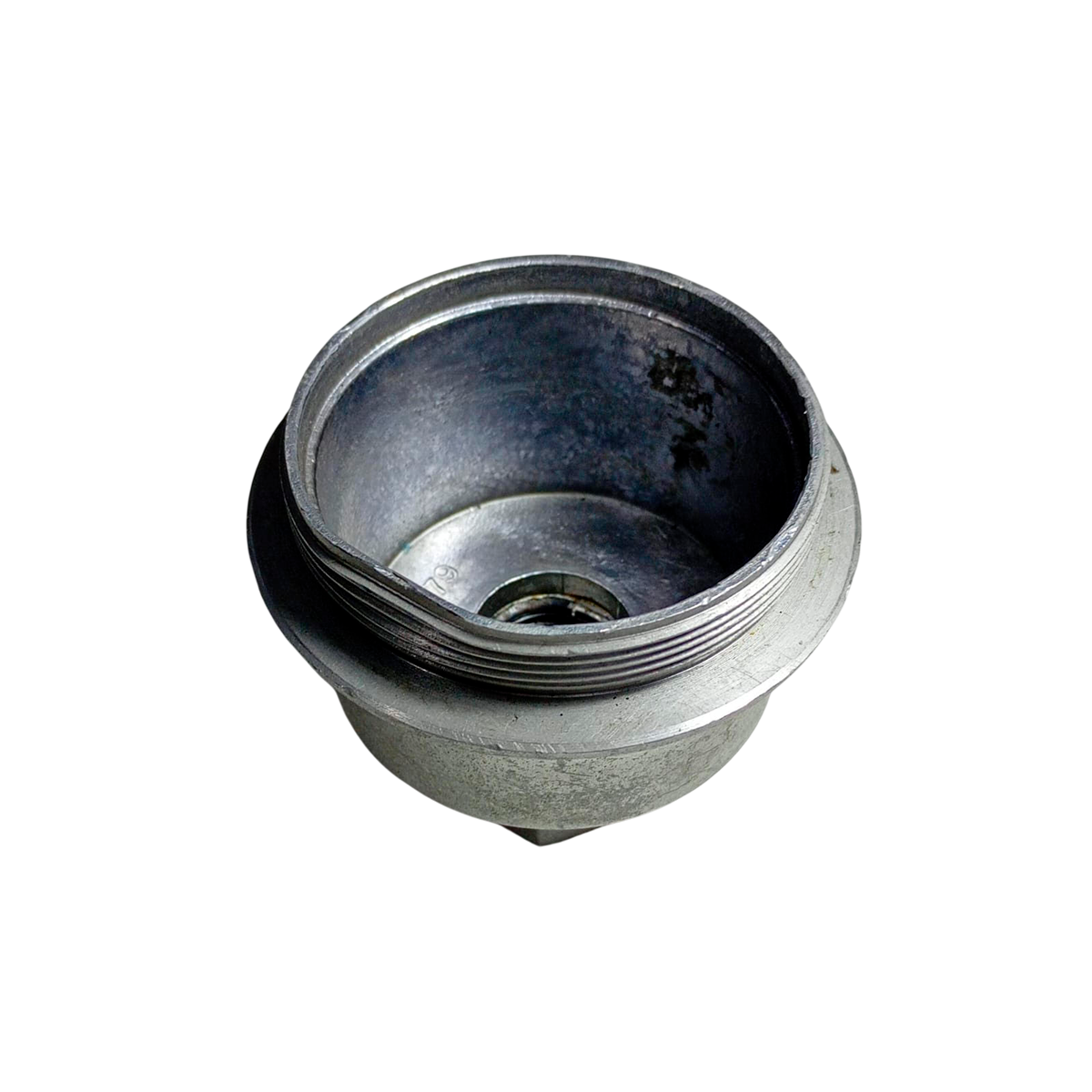 FLANGE RODOAR CALOTA RODOAR EM ALUMINIO MB 712 714 912 - AVARIA (ML1303-AVA)