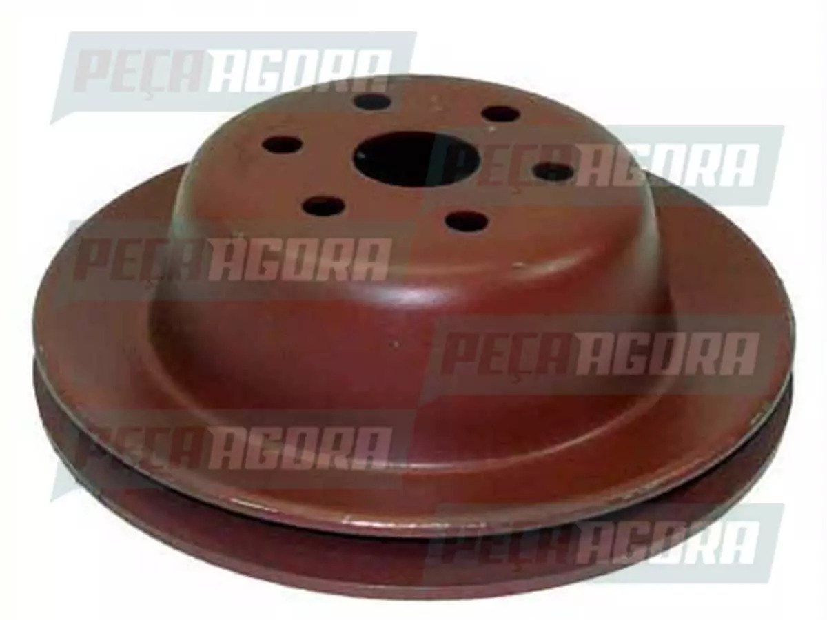 POLIA BOMBA DAGUA 1CANAL CH 6 FUROS MB MERCEDES BENZ 608 1113 2213 LPO OF  (3212