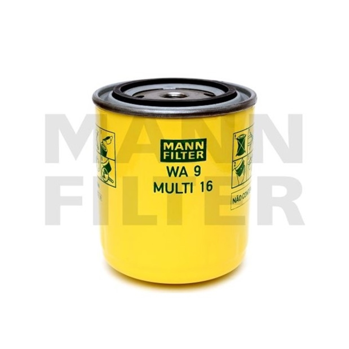 FILTRO BLINDADO ARREFECIMENTO VOLVO BUS: B12 TD122/123 (09/91-09/96) D 12A340/38