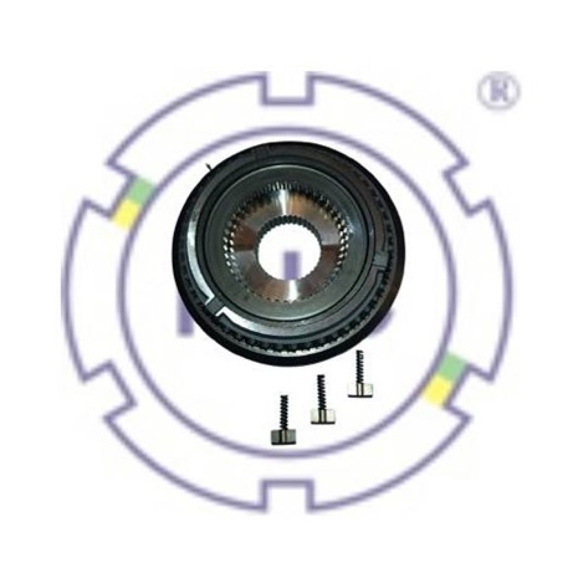 LUVA DE ENGATE 51E 1A E 2A 6S-1010BO VW/MAN: 15-190EOD /17-230EOD / 17-260EOD (1