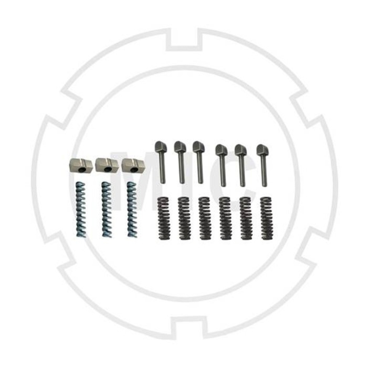REPARO PRESSIONADOR CAMBIO MERCEDES BENZ: CAMBIO S6-1550 - MB O-400 VW/MAN: 15-1