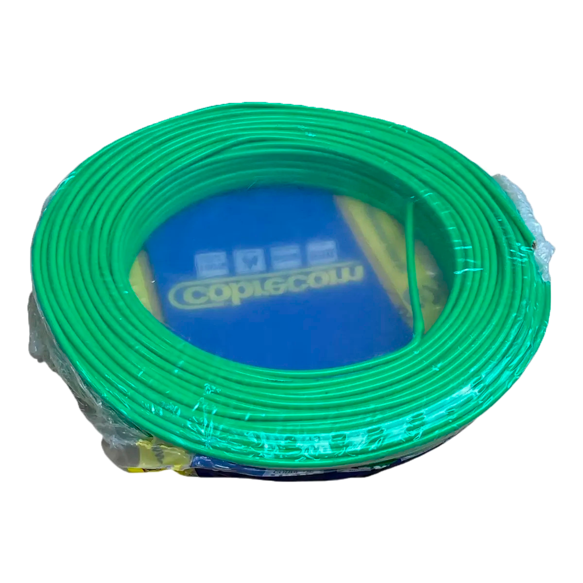 ELETRICO FLEXIVEL 2,5MM 50M VERDE COBRECOM PVC 750V (CABO2.5VERDE50M)