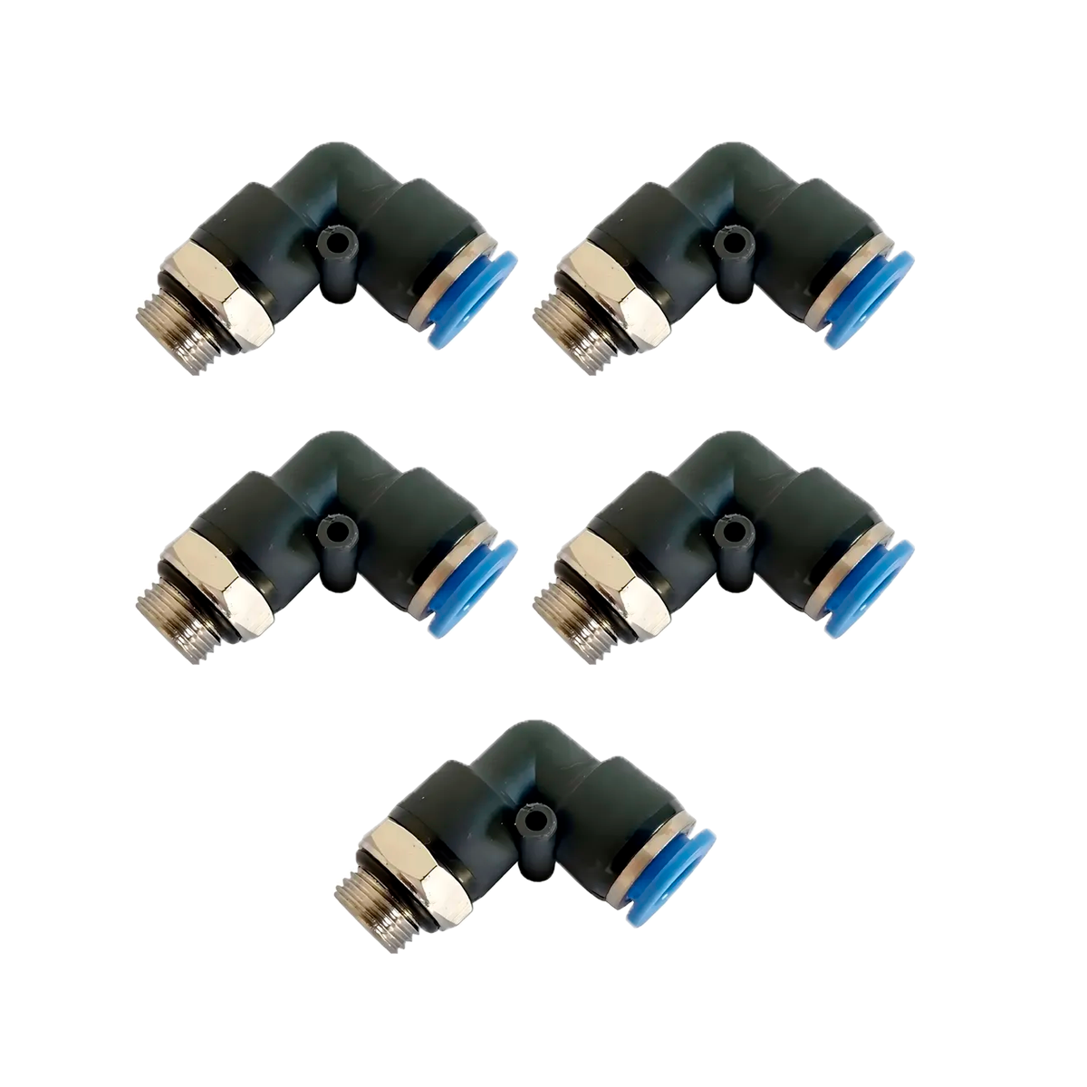   COTOVELOS ENGATE RAPIDO MERCEDES PLASTICO MACHO GIRATORIO 6 MM X 1/8 BSP (L425