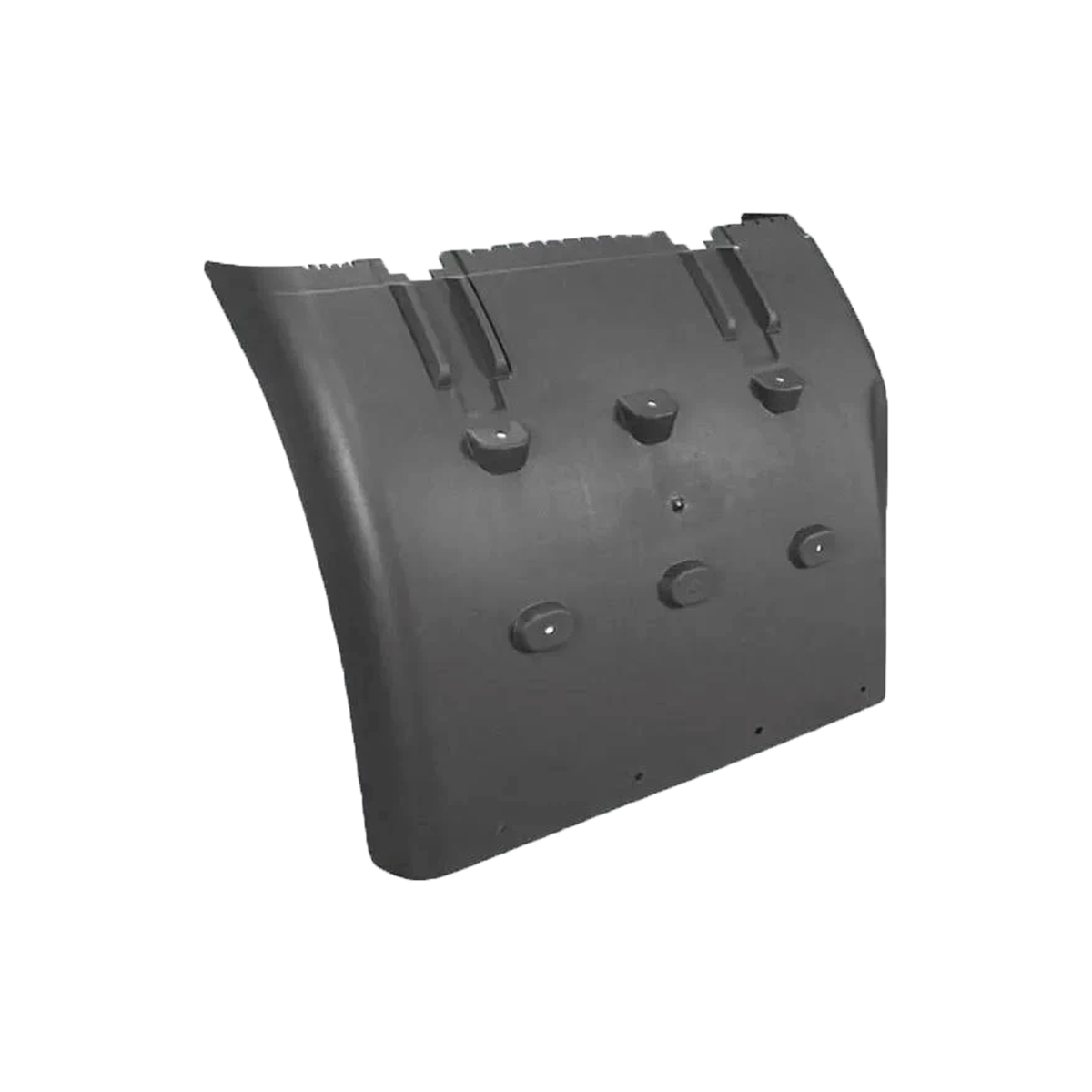 MEIO PARALAMA SCANIA TRI PARTIDO DD TE PLASTICO INJETADO PRETO NATURAL SCANIA (1