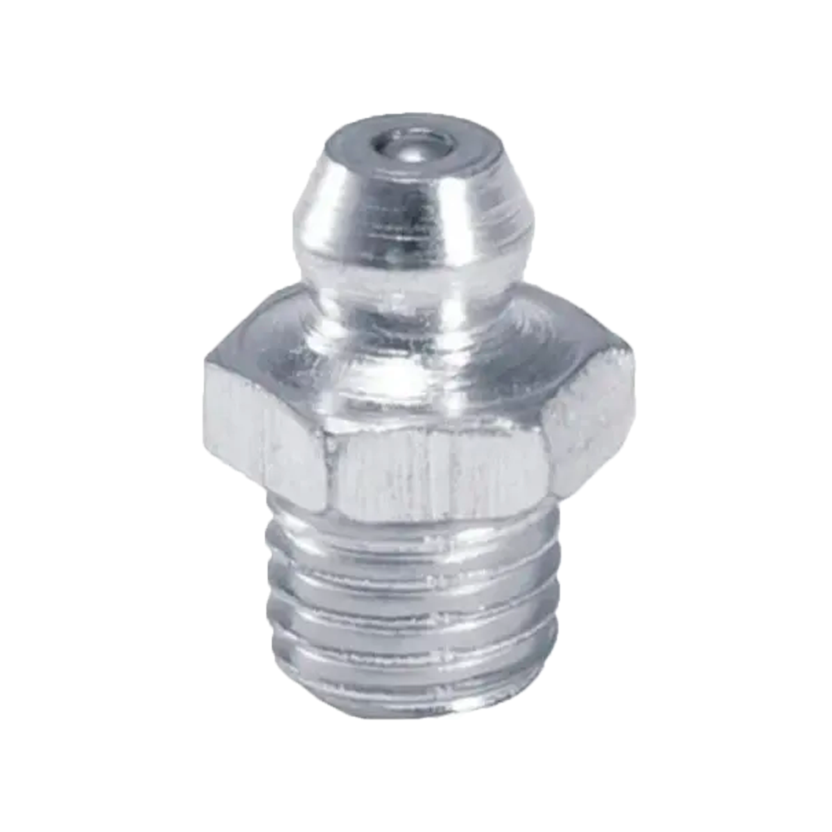 BICO GRAXEIRO 1/4 18 FIOS RETO ACO ZINCADO  (FPP20)