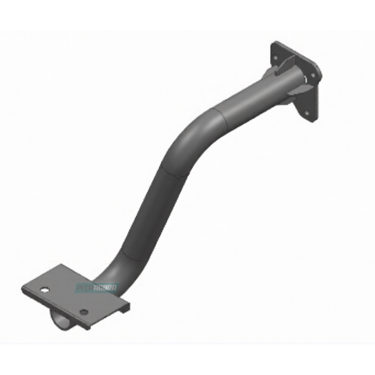 SUPORTE DO ESTRIBO ESQUERDO FORD CARGO 4432E 1317E 1517E 1717E 2422E 2 DEGRAUS (