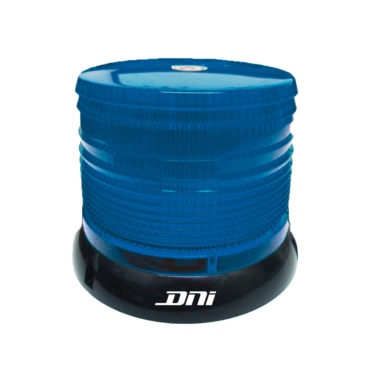 SINALIZADOR FLASH ADVERTENCIA OU GIRATORIO AZUL LED 12V 24V BIVOLT (DNI4082)