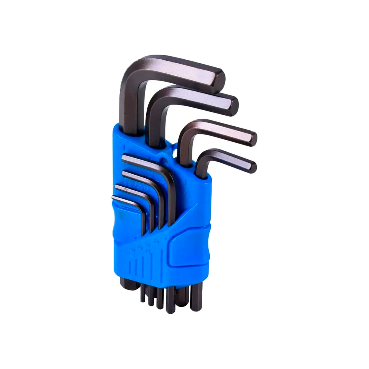 JOGO CHAVE HEXAGONAL ALLEN 2MM A 10MM COM SUPORTE 8 PECAS  (42-88M)