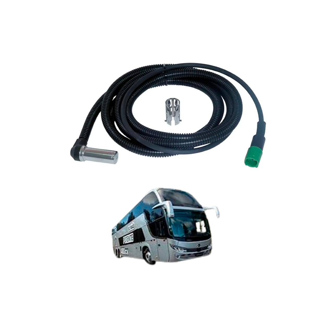 SENSOR FREIO ABS DIREITO MB O500R EURO 5 2020... OF1721 OF1724 2014-2021 (003540