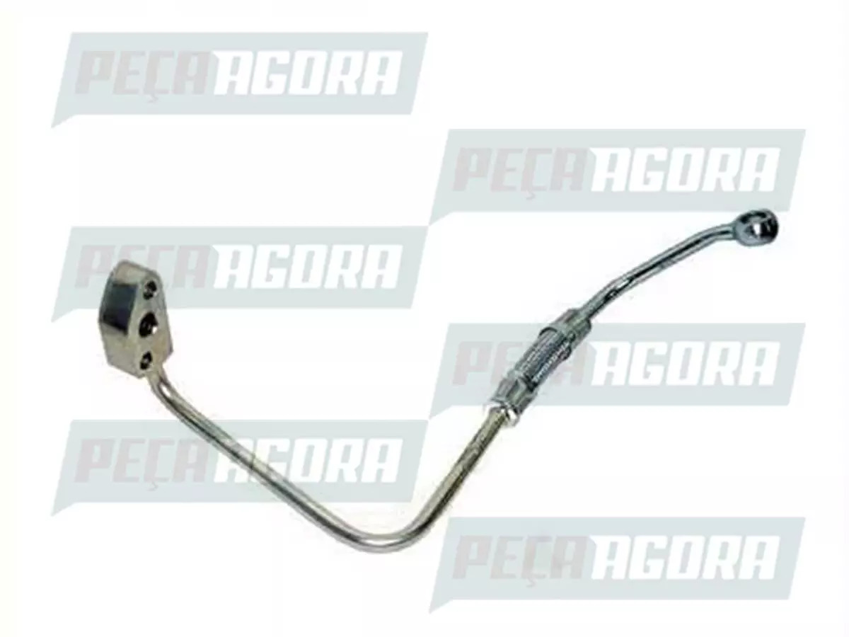 TUBO FLEXIVEL LUBRIFICACAO TURBINA VW 12140T 8140 8140CE CO CKD ATE 98 VOLKSWAGE
