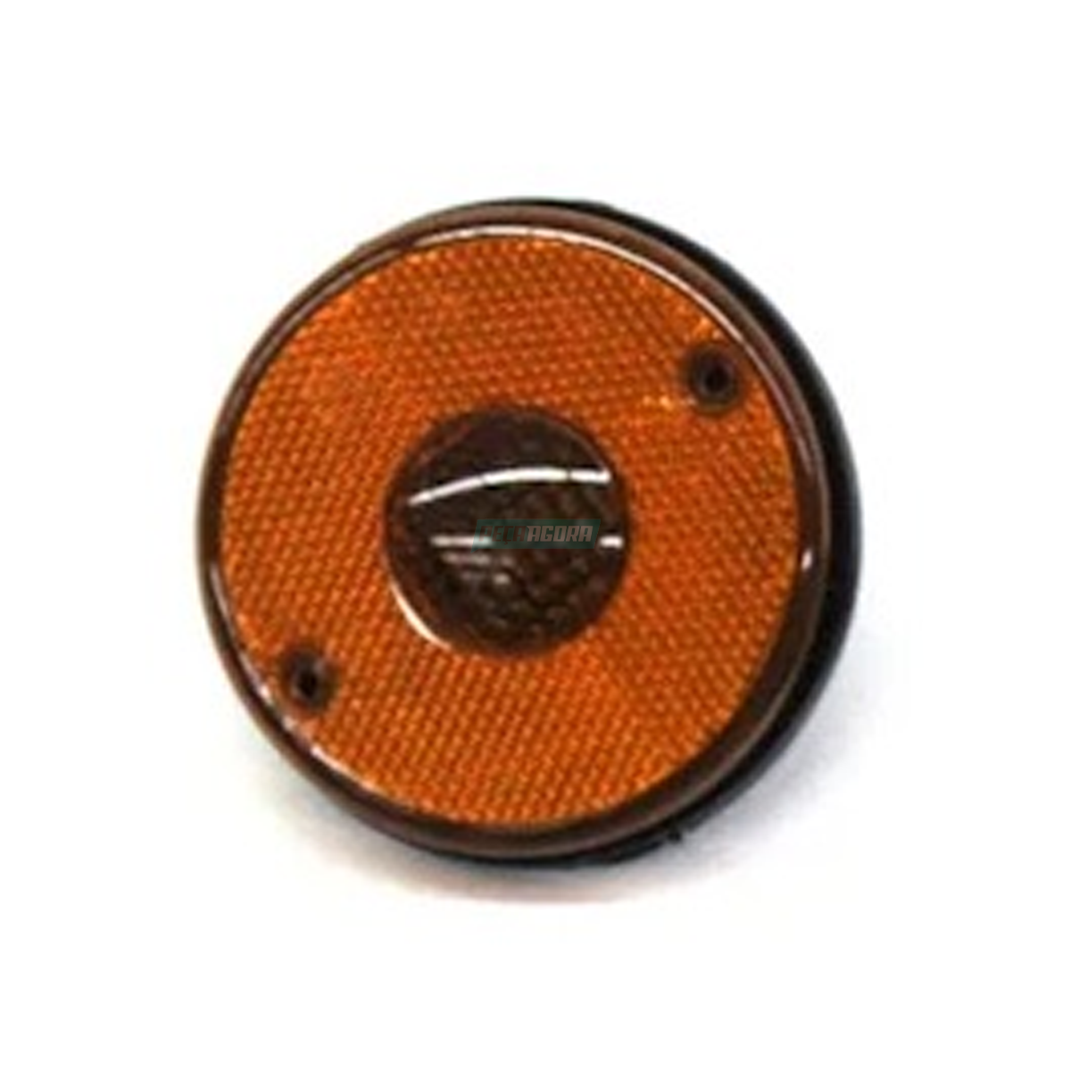 LANTERNA LATERAL RANDON 2000 AMBAR ACRILICA COM SUPORTE E FIO (GL1153ACR/AM)