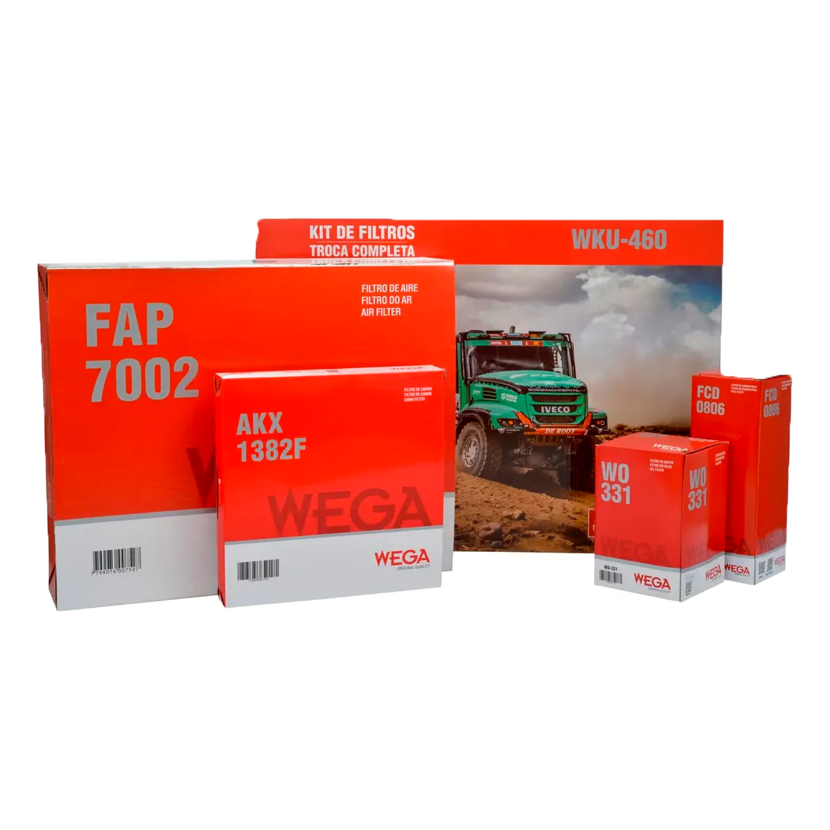 KIT FILTROS DAILY (35-160) - EURO 6 DIESEL MEC. 3.0 - 160 CV 2023 -->/ DAILY (45
