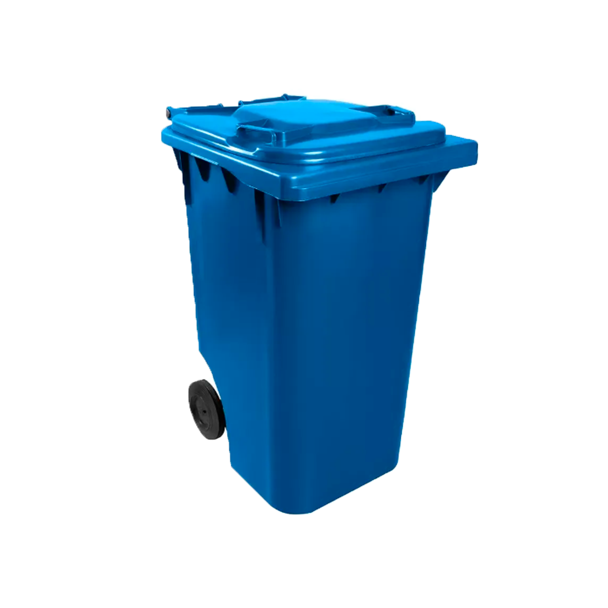 CARRINHO COLETOR AZUL 240 LITROS (PLASTICOS-47)