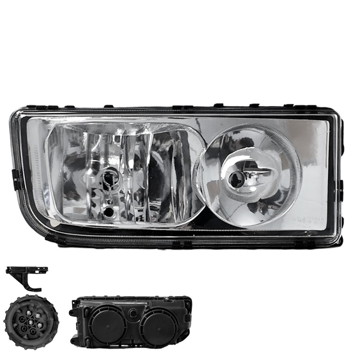 FAROL PRINCIPAL LADO DIREITO AXOR CABINE ALTA 2006 A 2012 | AXOR CABINE ALTA 201