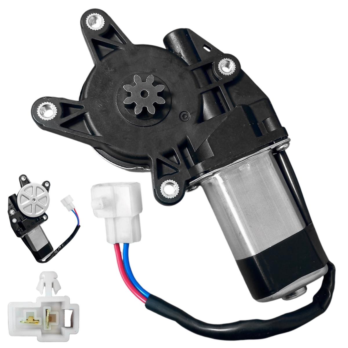 MOTOR DE VIDRO DA PORTA DIANTEIRA LADO ESQUERDO AUTOMOVEL | CAMINHAO (L0902003)