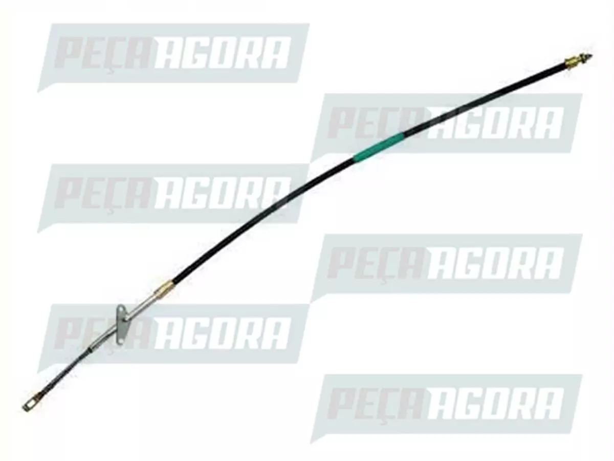 CABO FREIO MANUA TRASEIRO 1040MM MB MERCEDES BENZ L709E 710 912 ATE 98 ESQUERDO 