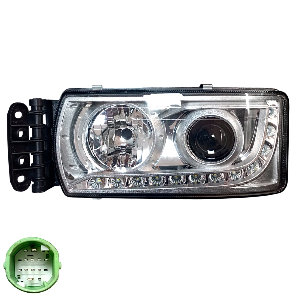 FAROL PRINCIPAL LADO ESQUERDO HI-ROAD | HI-WAY (5801639118-5801639079-L0413019)