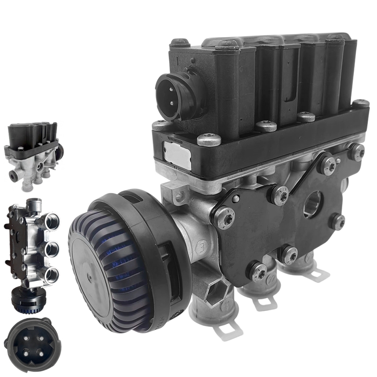 VALVULA SOLENOIDE DA SUSPENSAO DE AR CAMINHAO | EUROTECH | ONIBUS SCANIA | ONIBU