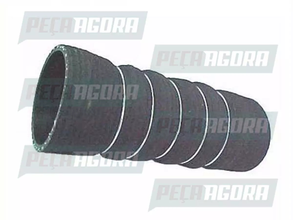 MANGUEIRA INTERCOOLER PRETA NEOPRENE FRIO 80X85X23 MB MERCEDES BENZ 1620 1618 16