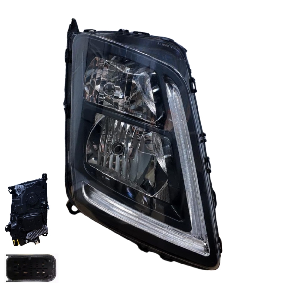 FAROL PRINCIPAL LADO DIREITO FMX 16/21 | ONIBUS VOLVO (84170200-L0213091)
