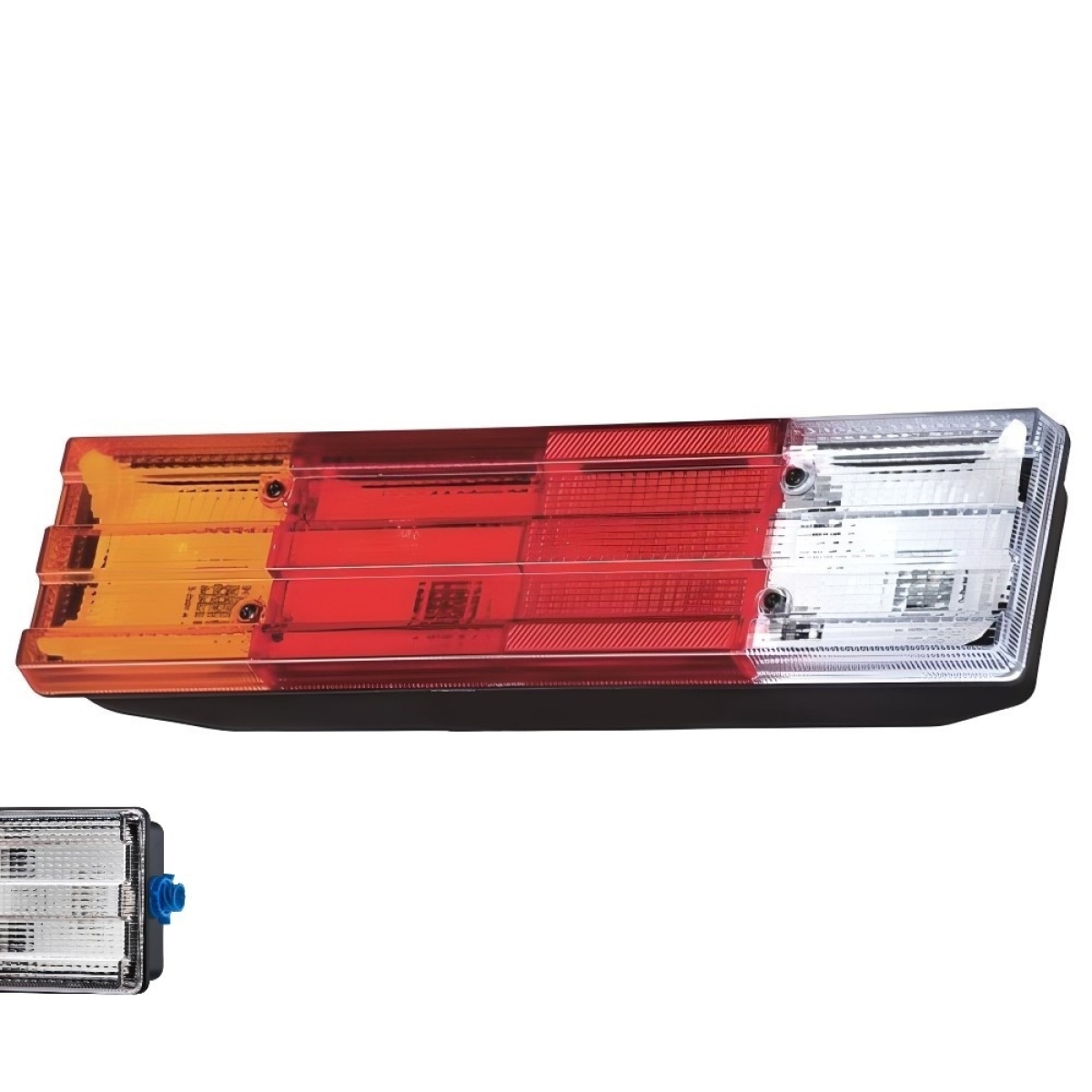 LANTERNA TRASEIRA CONECTOR 7 VIAS LE TRICOLOR MB (9585400270,)