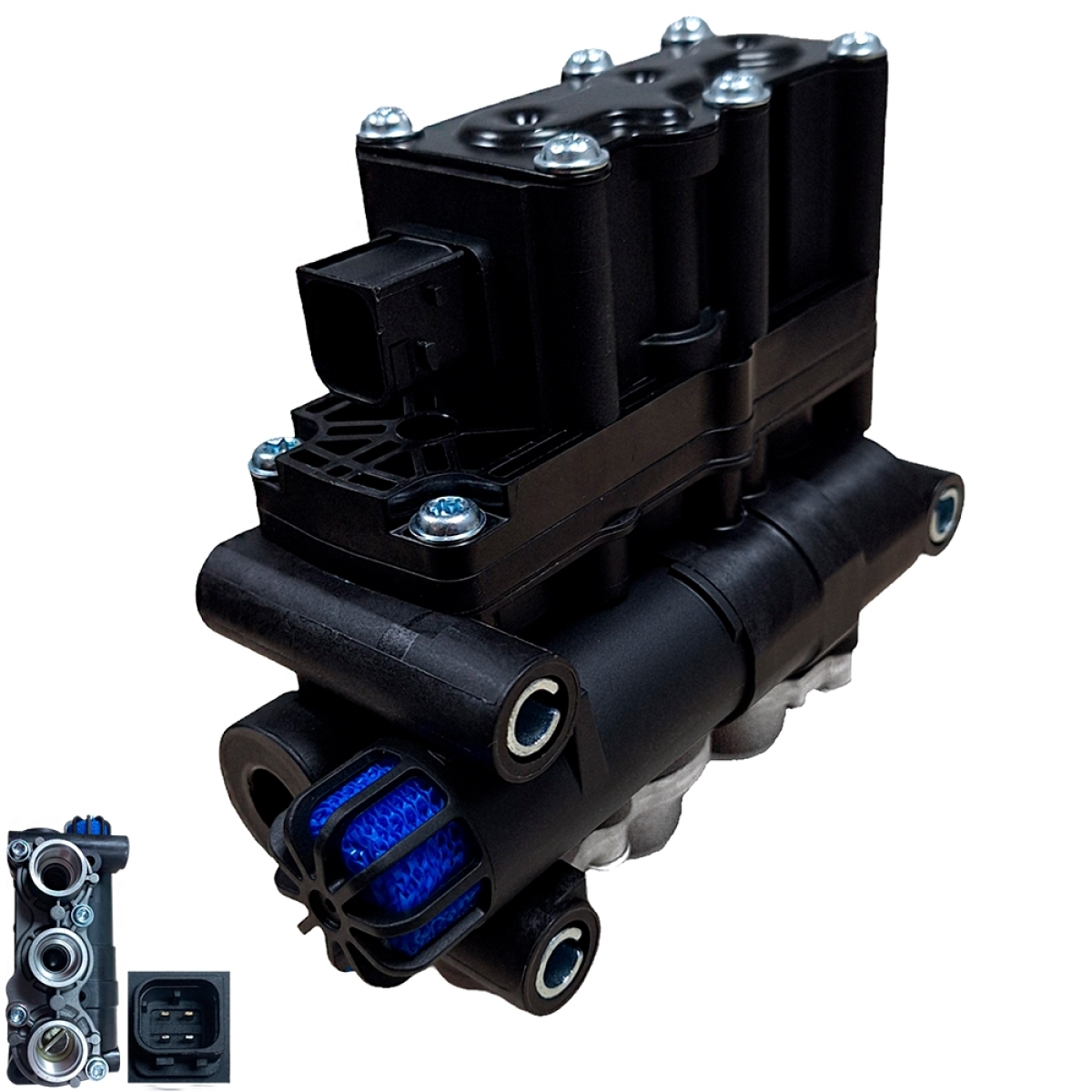 VALVULA SOLENOIDE DA SUSPENSAO DE AR ACTROS CAB. A. | NOVO ACTROS | ATEGO 04/13 