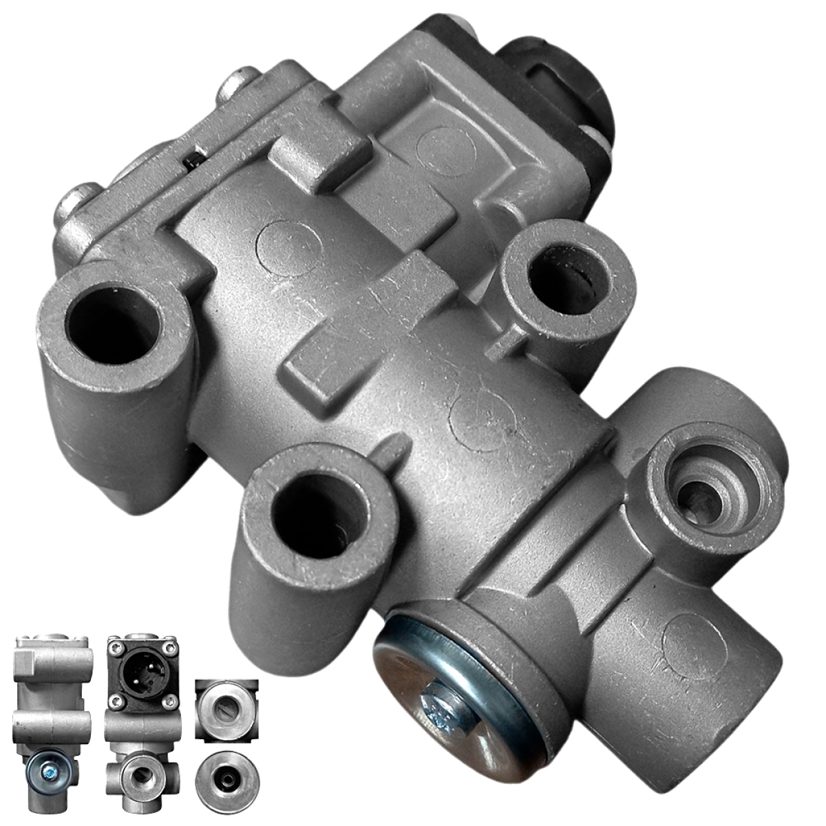 VALVULA SOLENOIDE DO FREIO MOTOR NTG | NTG XT | ONIBUS SCANIA | SERIE 5 | SERIE 