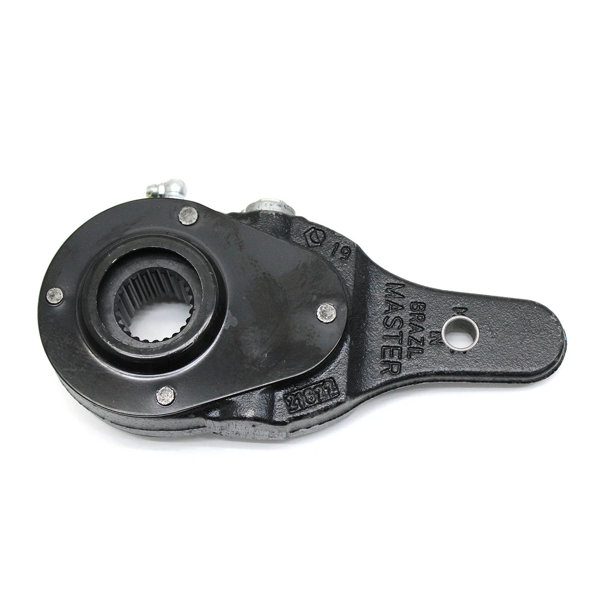 CATRACA/AJUSTADOR FREIO 24E MANUAL 1 FURO FORD/VW (TIPO 5POL +- 127MM) (AM107-2R