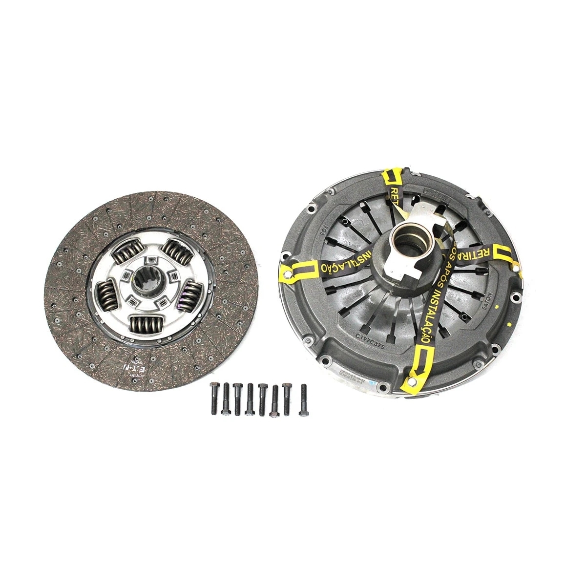 KIT EMBREAGEM 395MM 10E VW 26260E/31260E MOTOR MWM X12 (SISTEMA TUB... (1047061-