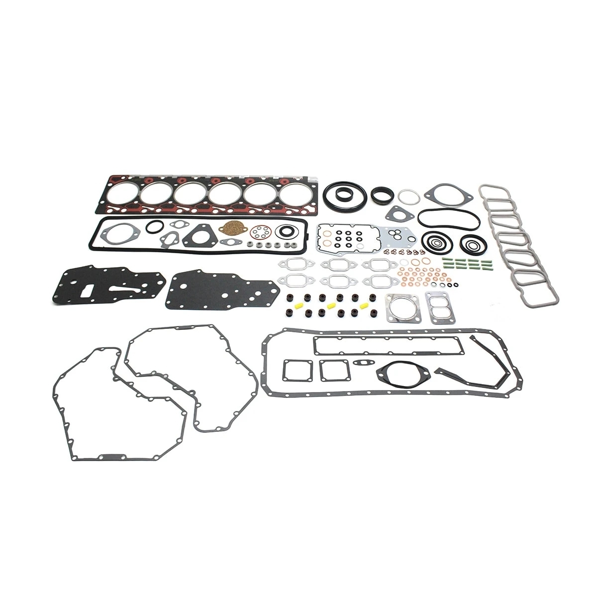 JOGO JUNTAS COMPLETO FORD/VW MOTOR CUMMINS SERIE B/BT 5.9 6CIL (COM RETENTORES) 