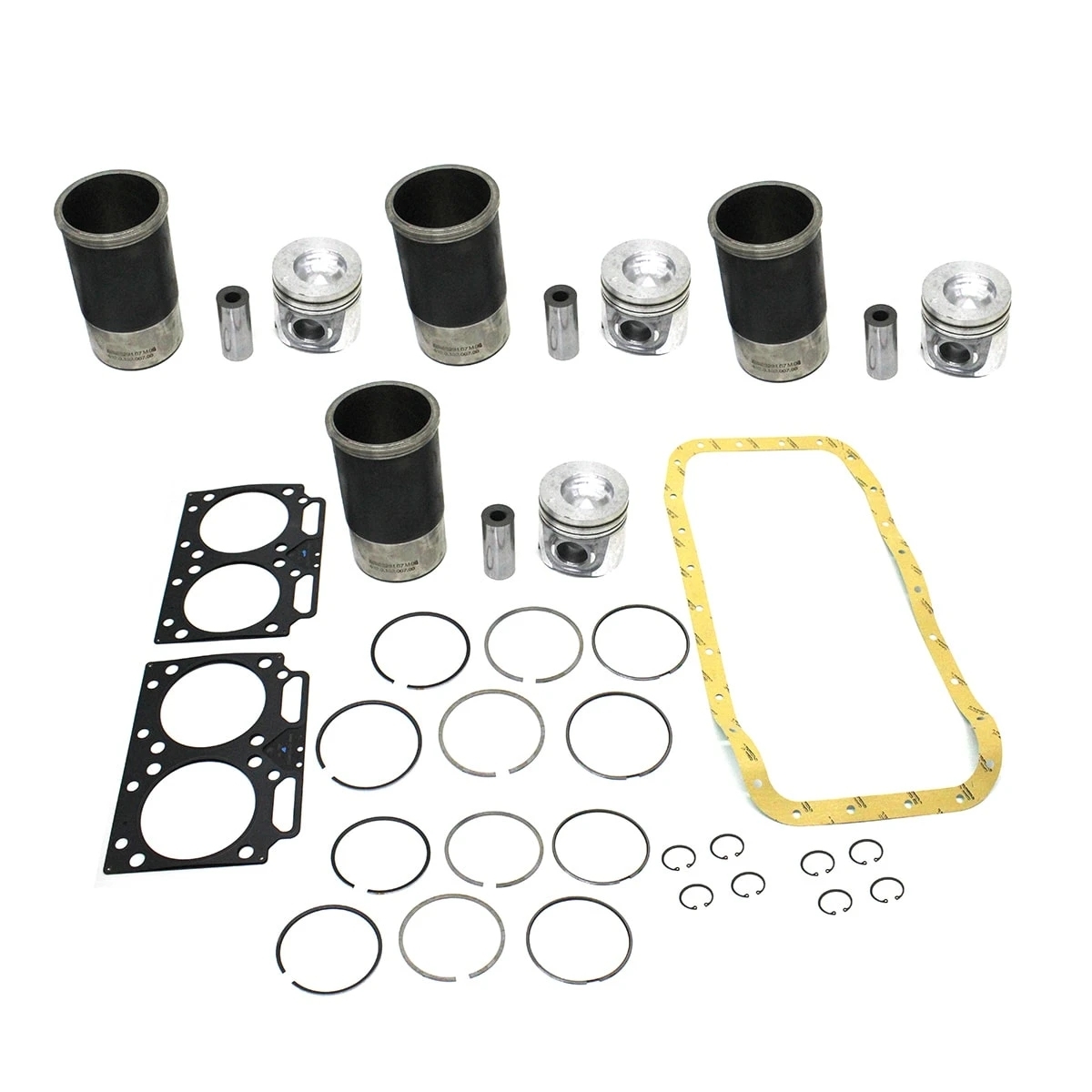 KIT PISTAO/CAMISA/ANEL/PINO/TRAVA VW MOTOR MWM ACTEON X12 4CIL/6CIL (96128019013